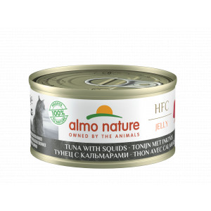 Almo Nature HFC Jelly Thunfisch mit Tintenfisch Katzen-Nassfutter (70 g) 12 x 70 g von Almo Nature