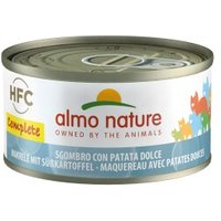Almo nature Almo Complete HFC Makrele mit Süßkartoffel 24x70 g von Almo Nature