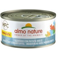 Almo nature Almo Complete HFC Makrele mit Süßkartoffel 48x70 g von Almo Nature