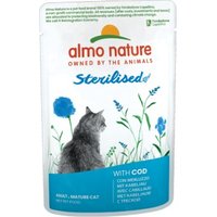 Almo nature Sterilised 30x70 g Kabeljau von Almo Nature