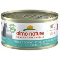 Almo nature HFC Jelly 24x70g Forelle und Thunfisch von Almo Nature