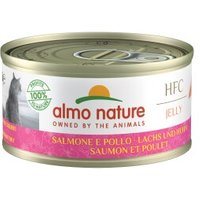 Almo nature HFC Jelly 24x70g Lachs und Huhn von Almo Nature