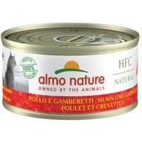 Almo nature HFC Natural Huhn und Garnelen 24x70 g von Almo Nature