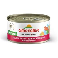 Almo nature HFC Natural Huhn und Leber 24x70 g von Almo Nature