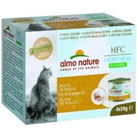 Almo nature HFC Natural Light Meal 4x50 g Hühnerbrust von Almo Nature