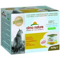 Almo nature HFC Natural Light Meal 4x50 g Huhn von Almo Nature