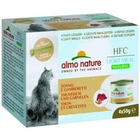 Almo nature HFC Natural Light Meal 4x50 g Thunfisch und Garnelen von Almo Nature