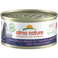 Almo nature Natural Thunfisch, Huhn und Schinken 24x70 g Almo nature Natural Thunfisch, Huhn und Schinken 24x70 g von Almo Nature