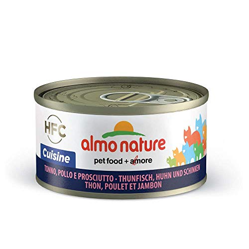 almo nature - HFC 70 Cuisine - Thunfisch, Huhn und Schinken - 24 x 70 g von almo nature