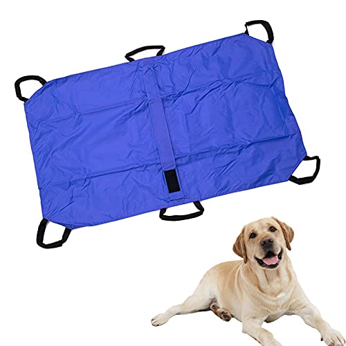 Anti-Biss Pet Stretcher,Transporttrage,Faltbare Transport Notfalltrage Tiertransporter Haustier Hund Pet Tragehilfe Sicherheitsgurt Tiertransporttrage von Alnemy