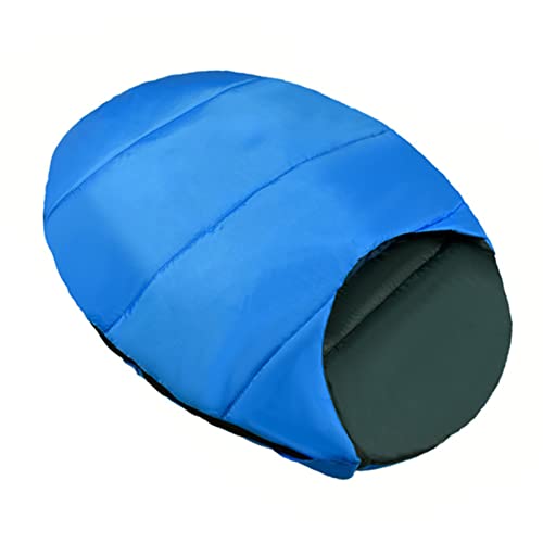 Alomejor Faltbarer, Tragbarer Schlafsack für Haustiere, Wasserdichter Schlafsack für Katzen und Hunde mit Kapuze und Winddicht, Ideal für Campingreisen Im Freien von Alomejor