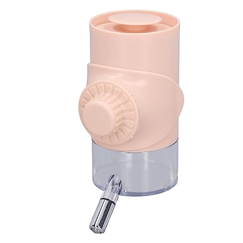 Hundekäfig-Wasserflasche Zum Aufhängen, Automatische Wasserfütterung, Hundehütte, Käfig-Wasserspender für Heimtierbedarf (Sakura-Rosa) von Alomejor