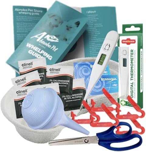 Alpha Dog Choice Whelping Kit Welpen & Königin-Kätzchen – Sterile Birne Sauger & mehr Haustier Geburt Zubehör 900 von Alpha Dog