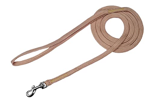 Alvalley Show Snap Hundeleine – Geflochtene Nylon-Trainingsleine mit langlebigen Schnappclips – geeignet zum Schauen, Training und Spazierengehen – perfekt für kleine, mittelgroße und große Haustiere von alvalley