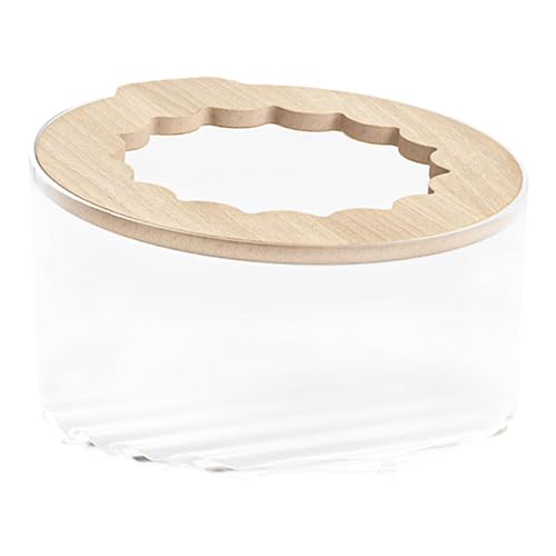 Alwida Hamster-Sandbadebox, Hamster-Badezimmerbox,Hamsterbadewanne | Hamster-Sandkasten, Badekasten, Katzentoilette, transparentes Deckeldesign für Zwerghamster, Rennmäuse von Alwida