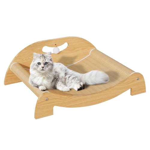 Cat Scratcher Lounge – Kratzlounge mit austauschbarer Unterlage | Play Lounge Cat Scratcher Couch-förmiger Möbelschutz, stabiles Katzensofa-Kratzpad, Kratzunterlage, Hausbett, verhindert Möbel von Alwida