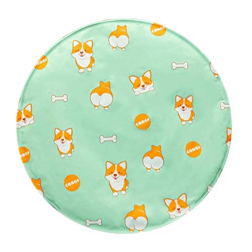 Kühlmatte für Hunde – Polyester Tuff Summer Pet | Kühlmatte Eishundedecke Schlafunterlage | Doppelschichtige Blanking-Kühlmatte für kleine und mittelgroße Hunde und Katzen von Alwida