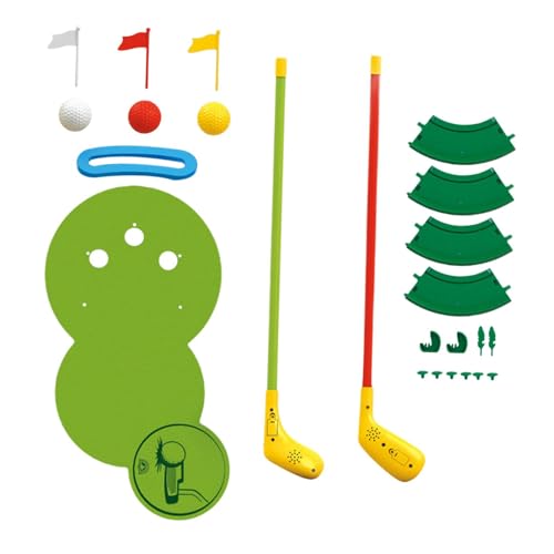 Amagogo Golfspielzeug-Set für Kinder, Trainingsgolfbälle und Schläger mit Bällen und Golfschläger für Jungen und Mädchen, Kinder, Geburtstagsgeschenke für von Amagogo