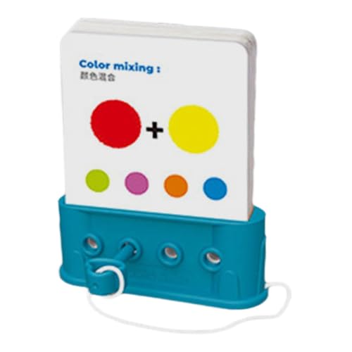 Amagogo Kognitive Farb-, Zahlen- und Form-Logikrätsel-Spiel Eltern-Kind-Interaktion Lernen Sie passendes Spielzeug Montessori-Spielzeug für Kinder, 3 Stufen von Amagogo