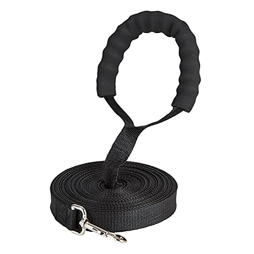 Amaone Sicherheitsgurt für Hunde im Auto Seiltraining Tracking Training Obedience Hundeseil für Heimtierbedarf Brustgeschirr für Kleine und Mittlere (Black-B, One Size) von Amaone