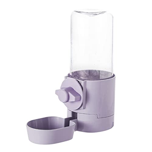 Amaone Automatisierte Futterspender Für Hundefutter-Feeder-Käfig-hängender Wasser-Feeder-Haustier-Wasser-Feeder-hängender für Katzenfutterautomat Nassfutter (Purple, One Size) von Amaone