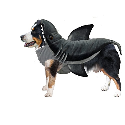 Amazing Pet Products Realistische Shark Hund Halloween-Kostüm, X-Small von Amazing Pet Products