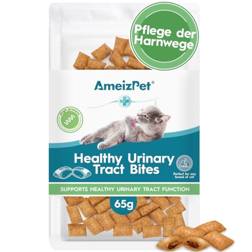 AmeizPet Katzen Leckerlies Harntrakt für Katze - Harnwegs-Leckerli für Katzen 65 g (2.3 oz) von AmeizPet