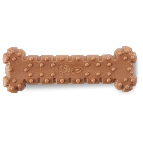 AMERICAN KENNEL CLUB AKC Training Holz Infused Dog Chew Toy for Aggressive Chewers, Durable and Long-Lasting, Beef Scented Veterinarian Recommended for Dental Health - Multiple Shapes von American Kennel Club