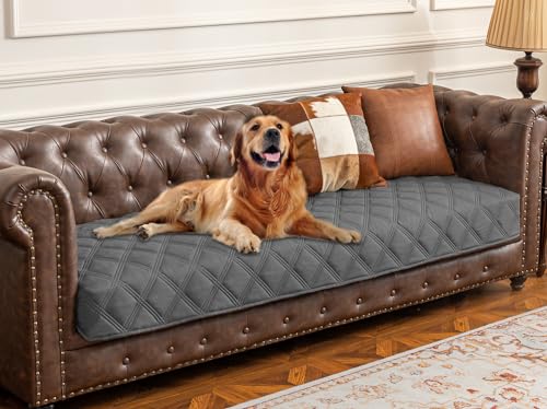 Ameritex Wasserdichte Hundebett-Abdeckung, Haustierdecke mit rutschfester Rückseite, für Möbel, Bett, Couch, Sofa von Ameritex