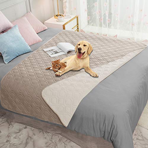 Ameritex wasserdichte Hundebett-Abdeckung Haustierdecke für Möbel, Bett, Couch, Sofa, wendbar von Ameritex