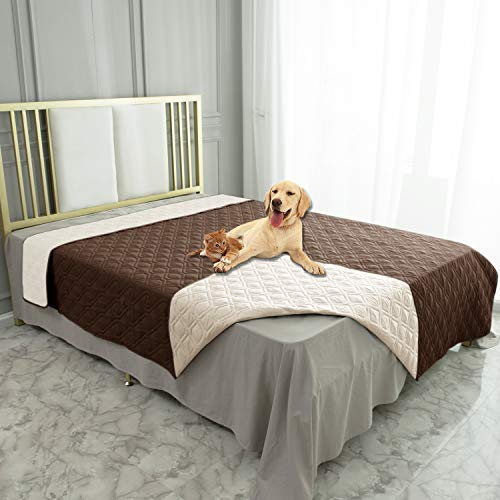 Ameritex wasserdichte Hundebett-Abdeckung Haustierdecke für Möbel, Bett, Couch, Sofa, wendbar von Ameritex