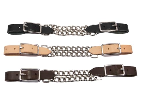 Amesbichler Reitsport AMKA Western Kinnriemen mit doppelter Kette von Amesbichler Reitsport