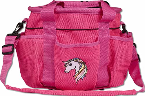 Amesbichler Reitsport Putztasche für Pferde Glitter Pferdetasche mit Handgriff, Abnehmbarer Schultergurt von Amesbichler Reitsport