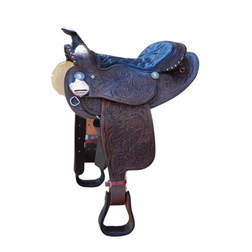 Shiek Westernsattel Dunkelbraun 15 Zoll American Saddlery von Amesbichler Reitsport