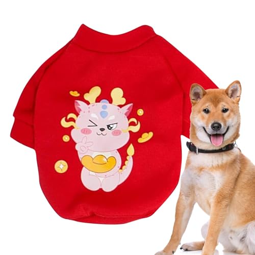 Amesor Haustier-Sweatshirt, warme Hundekleidung | Winter-Kätzchen-Kleidung,-Winter-Haustier-Sweatshirt für Hund, Katze, Kaninchen, Chinchilla, tägliche Spaziergänge von Amesor