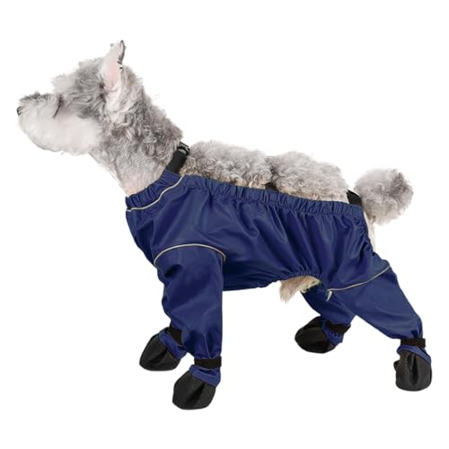 Hundestiefel Mit Hosenträgern, Hundestiefel Leggings, Wasserdichte Hundestiefel Pfotenschutz, Hundeschuhe Pfotenschutz Bei Verletzungen Mit Verstellbaren Trägern, Für Spazierengehen, Wandern Im Freien von Amesor