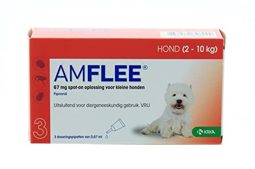 Amflee Spot-on Hund - 67 mg - 3 Pipetten von Amflee