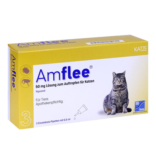 Amflee Spot-on Katze - 2 x 3 Pipetten von Amflee