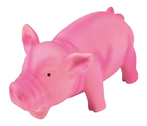 AMI CONFORT Freund Komfort grogne Pig Hundespielzeug aus Latex 15 cm von AMI CONFORT