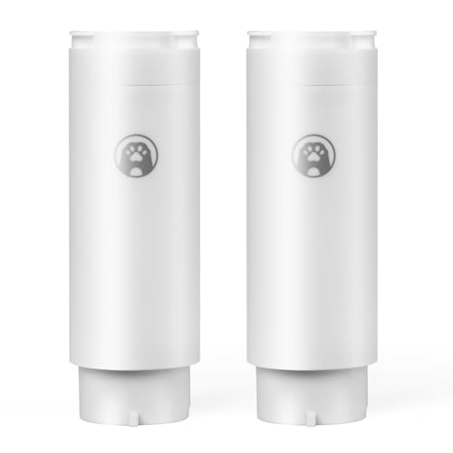 Amicura A3 Lite Ultra-Filtrations-Filterpatrone 2er-Pack, 0,01 Mikron Hohlfaser-Membran, Kompatibel mit Katzen-Trinkbrunnen, Hocheffiziente Filtration von Bakterien und Verunreinigungen Amicura A3 Lite Ultra-Filtrations-Filterpatrone 2er-Pack, 0,01 Mikron Hohlfaser-Membran, Kompatibel mit Katzen-Trinkbrunnen, Hocheffiziente Filtration von Bakterien und Verunreinigungen von Amicura