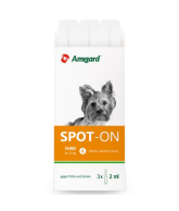 Amigard Spot-on Hund - Dreierpackung, Inhalt: bis 15kg von Amigard