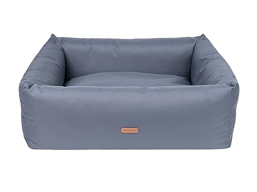 Amiplay Wasserdichtes Hundebett Country - Robustes, Wetterfestes Haustierbett, Ideal für Innen- und Außenbereich, Hergestellt aus Hochwertigen Materialien, Langlebig und Waschbar, Hundesofa von Amiplay