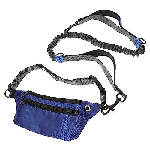 Amosfun 1 Satz Bauchtasche mit Kordelzug elastische hundeleine Hunde Laufgurt laufende laufgürtel für Hunde Gürtel für Ledergürtel für Gürteltasche Hundeleine Joggen pp von Amosfun