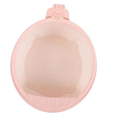 Amosfun 1 Satz Katzentoilette Kaninchentoilette Katzenstreubehälter Hamstertoilette Hundetoilette Bettpfanne Für Katzen Trainingstoilette Für Katzen Reisen Hohe Kapazität Katzenklo Plastik von Amosfun