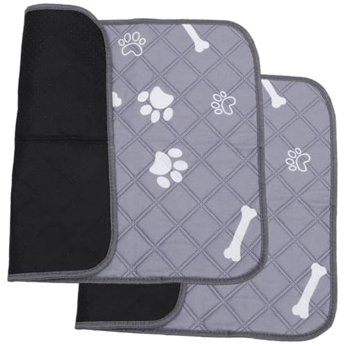 Amosfun 10 STK Hunde-wickel Polster Waschbare Pinkelpads Für Hunde Wiederverwendbare PIPI-Pads Für Hunde Wiederverwendbare Trainingspads Hund Welken Hundebedarf Polyester Wasser Aufnehmen von Amosfun