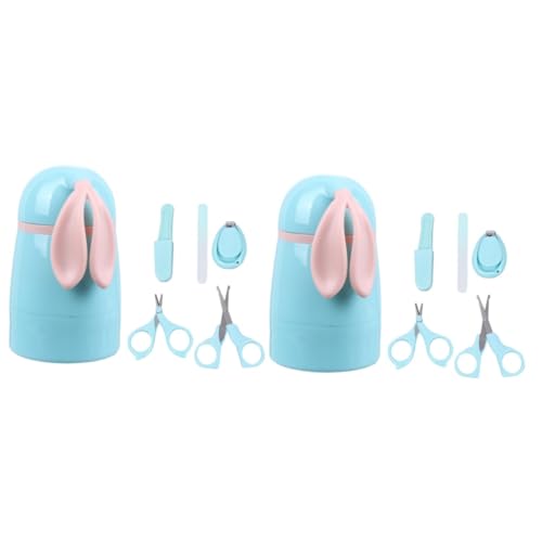 Amosfun 10-teiliges Set Baby Nagelschere Baby-nagelschneider Baby-maniküre-Set Pflegeset Für Neugeborene Kinder-Kits Nagelset Für Neugeborene Baby-kit Schermaschinen Kosmetik Kleinkind von Amosfun