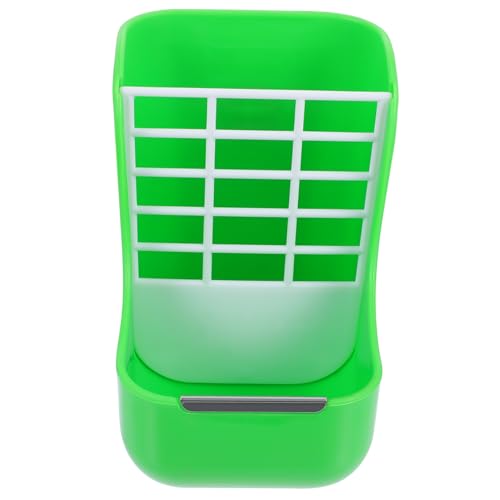 Amosfun 1stk Hasengrasständer Heuhalter Für Kaninchen Hase Heuhalter Hamster Feeder Spielzeug-Haustiere Futterspender Für Hamster Frettchen-Feeder Heu Feeder Rack Füttern Plastik Kochtopf von Amosfun