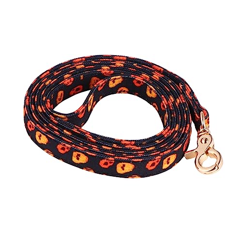 Amosfun 1stk Leine Für Hunde Verstellbares Katzengeschirr Halloween-hundegeschenke Weihnachts-hundepeitsche Pumpen Hundetraining Führen Welpen Haustier Hund Stoff Reisen von Amosfun