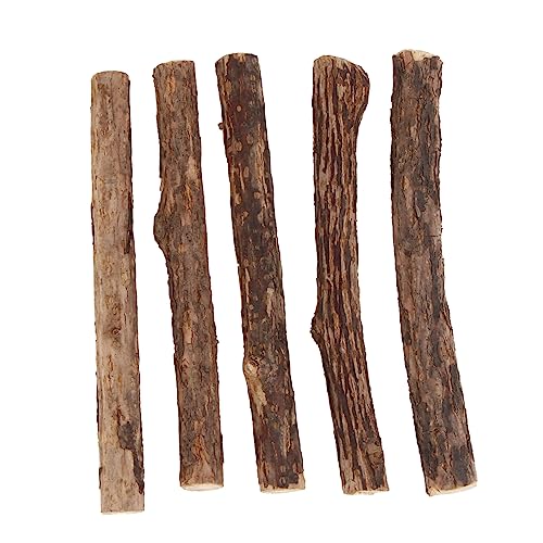 Amosfun 25st Polygonum Molar Stick Kaustäbchen Katzen Katze Schleifstab Katze Molar Stick Natürliche Silberrebenstäbchen Kauspielzeug Für Katzen Kauen Haustier Snack Polygonum Holz von Amosfun