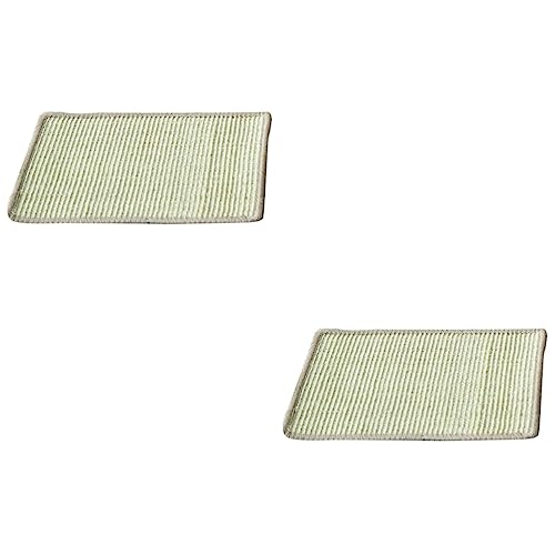 Amosfun 2St katzenspielzeug sisal kratzbrett cat Toys kratzmatte für Katzen katzenkissen Spielzeug für Haustiere Katzenbedarf Kratzspielzeug für Katzen Möbel Katze kratzmatte Tischbeine von Amosfun